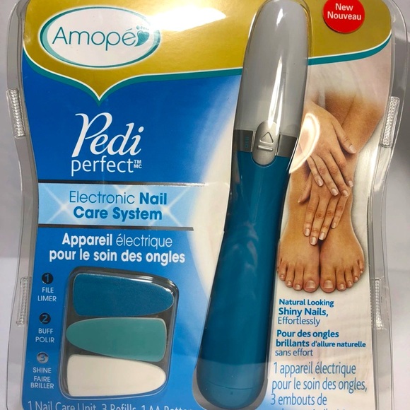Amope Pedi Perfect Electronic Nail Care System - Blue - Picture 1 of 6